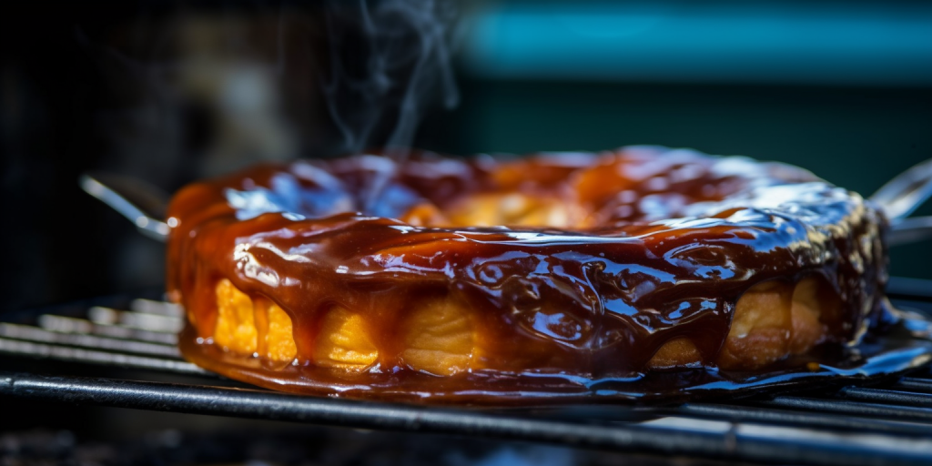 Tarte Tatin op de barbecue