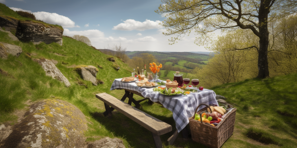 Banketbakker op avontuur: creatief en culinair tafelen tijdens een hike