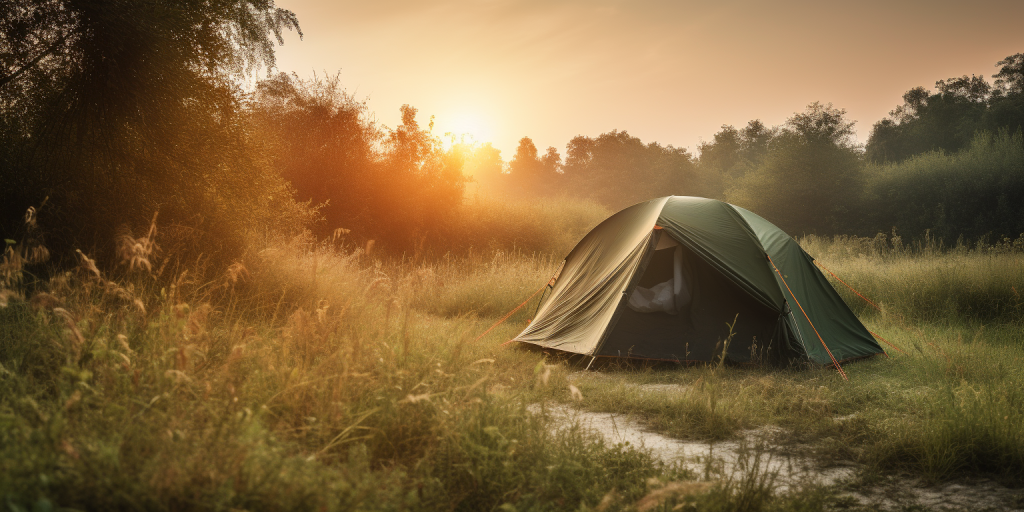 Tenten in de context van kamperen