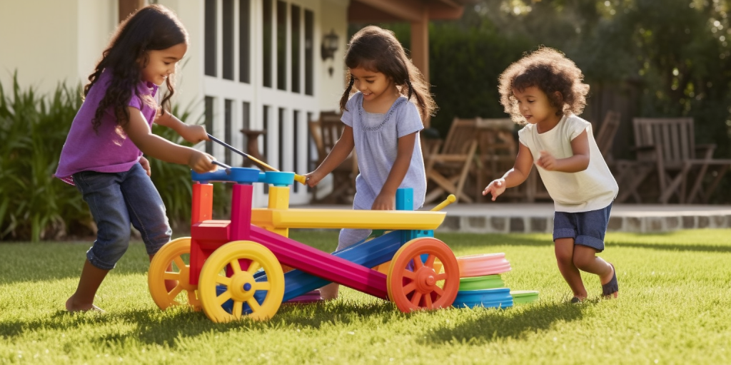 Buitenspeelgoed voor actieve kinderen