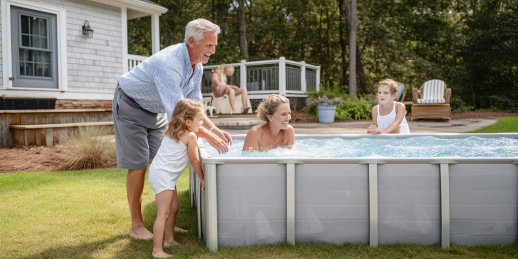 Wandelen en zwemmen: mijn ultieme relaxmoment in mijn eigen zwembad