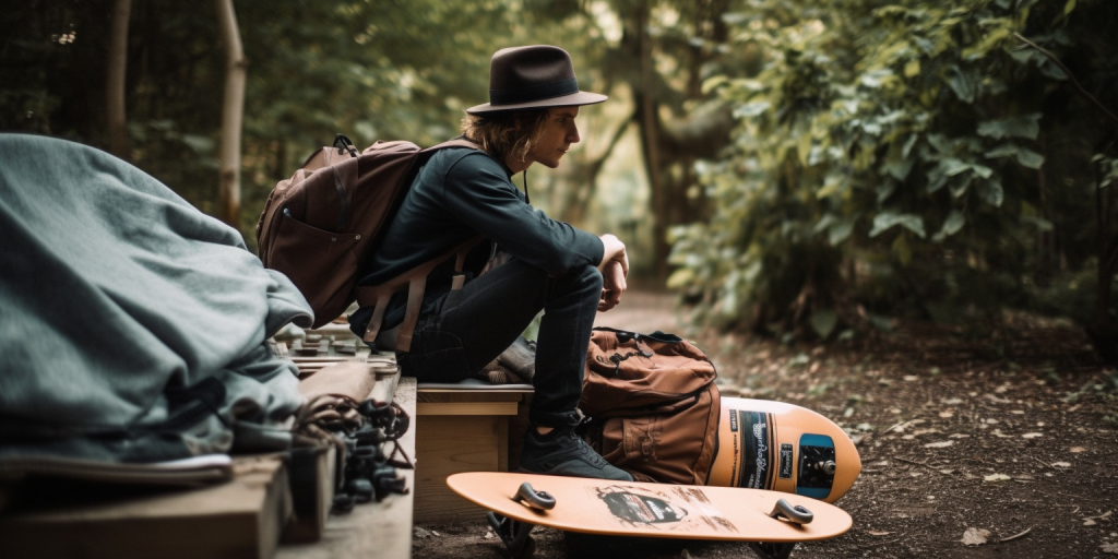 Kamperen met mijn skateboard: een creatief avontuur