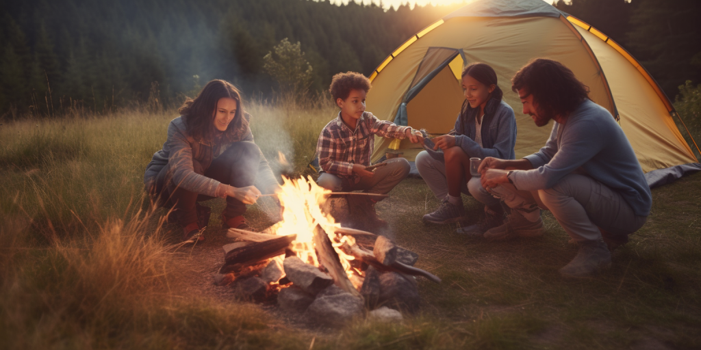 Kamperen met kinderen: tips voor een sportieve en gezonde vakantie