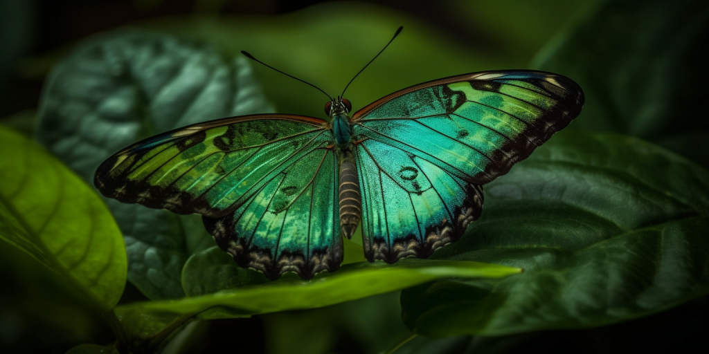 Wandelen en vlinders spotten in de natuur