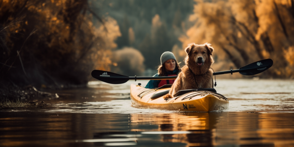 Avontuurlijk kajakken met mijn nieuwe huisdier