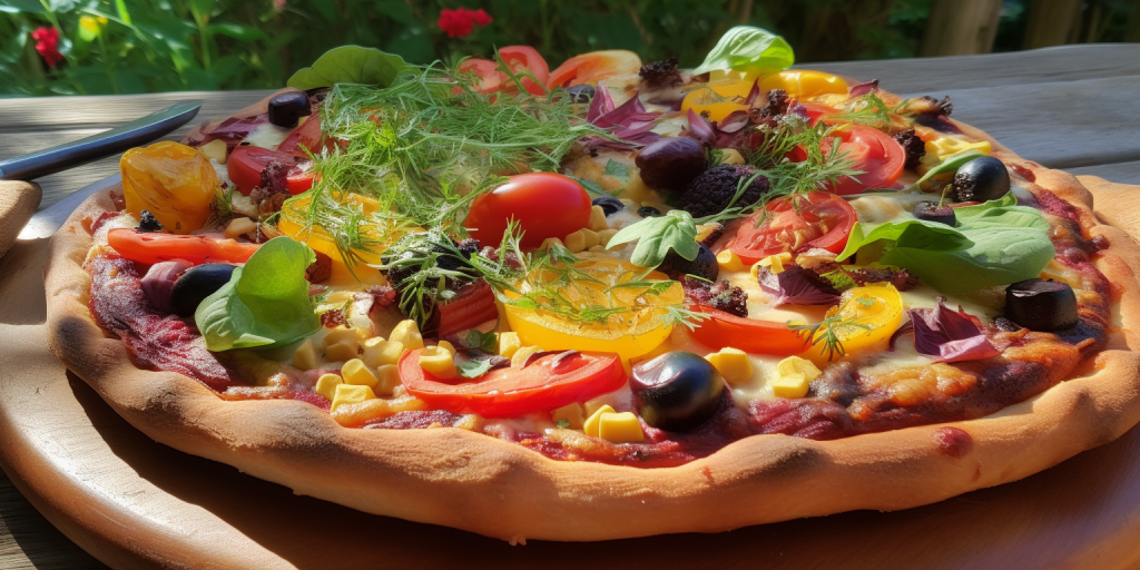 Natuurlijk koken met mijn favoriete moestuintje en pizza