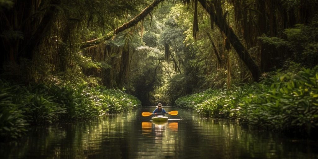 Kanoën in de prachtige Nederlandse natuur