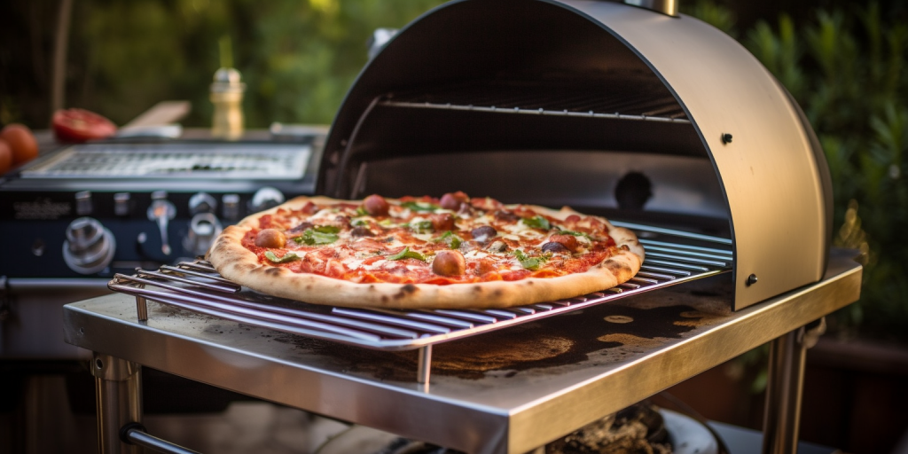 De ultieme BBQ-avond: pizza's bakken op de grill