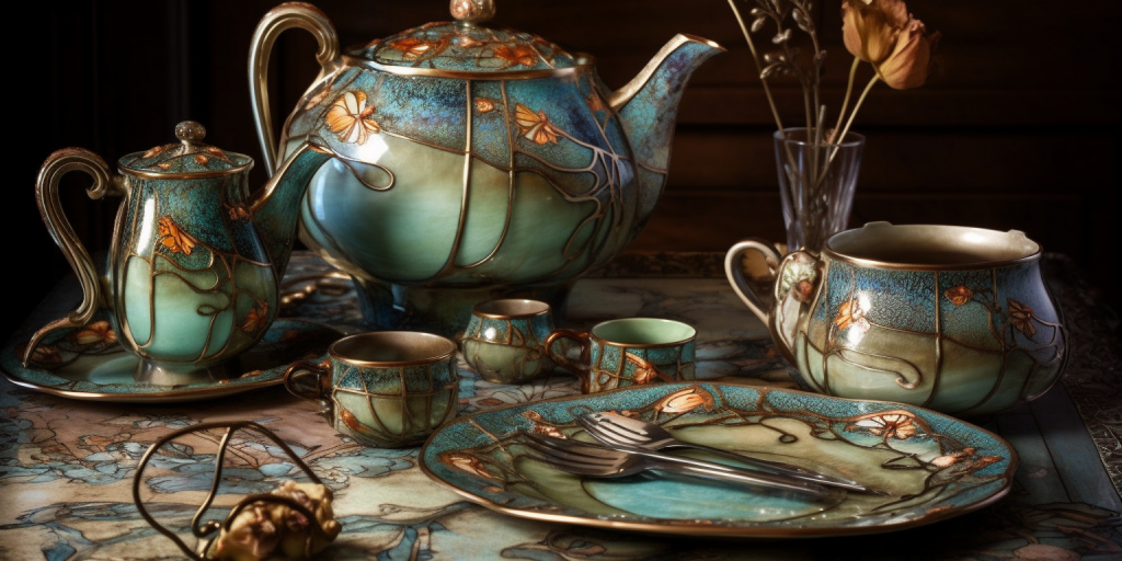 Dansend de keuken door: Art Nouveau kookfeest