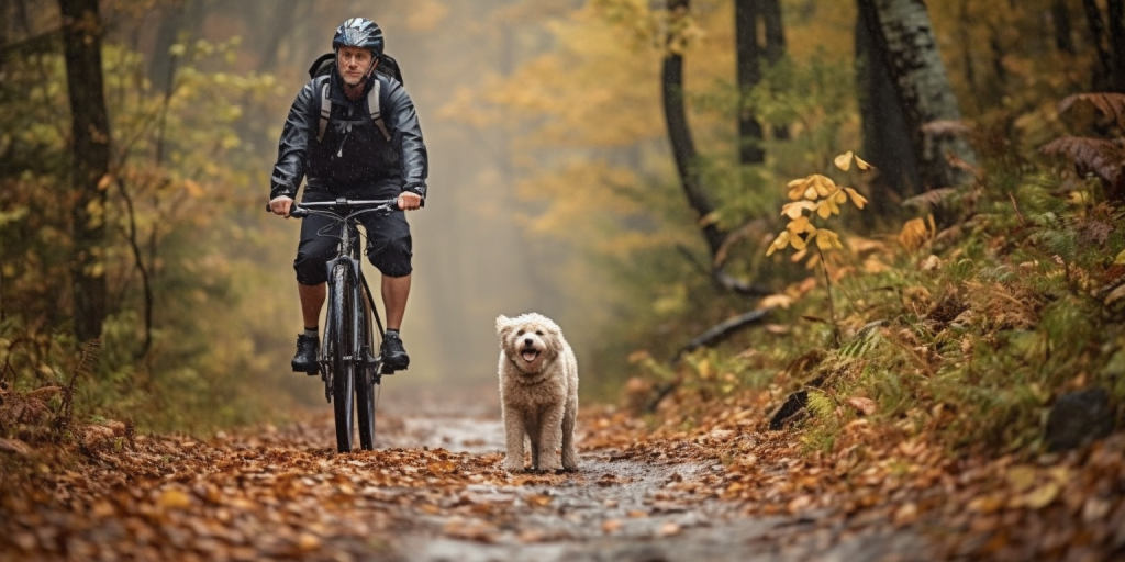Fietsavontuur met mijn hond
