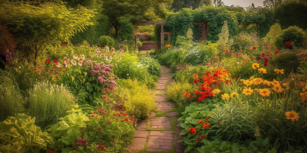 De schoonheid van een natuurlijke tuin