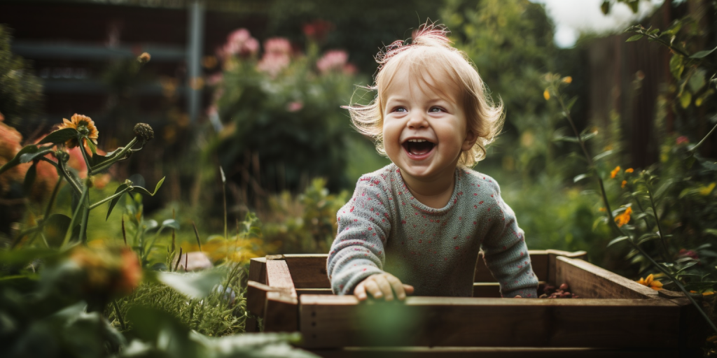 Spelen in de tuin: creatieve ideeën voor kinderen