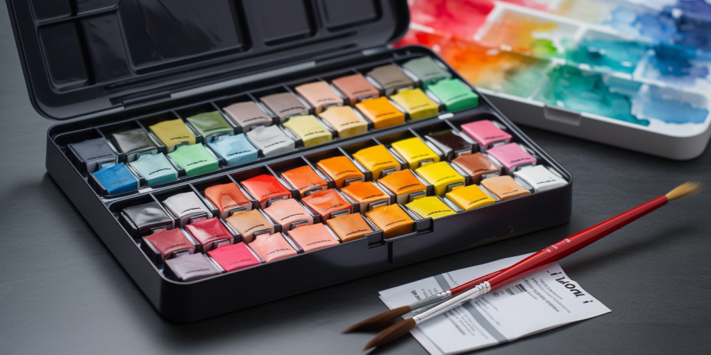 Kleurrijke kunstwerken maken tijdens het wandelen