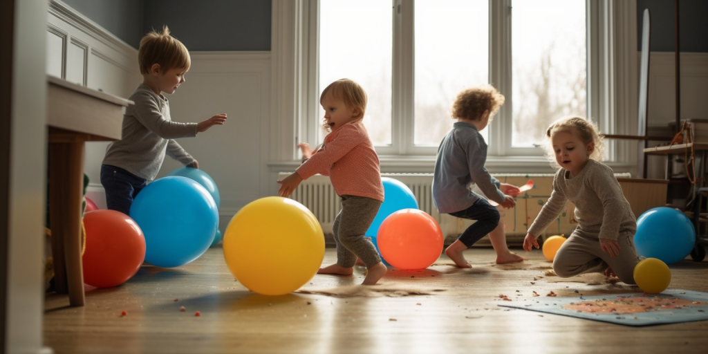Speelse activiteiten voor kinderen binnen