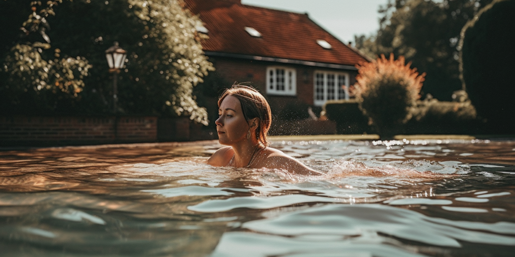 De voordelen van zwemmen in een buitenzwembad