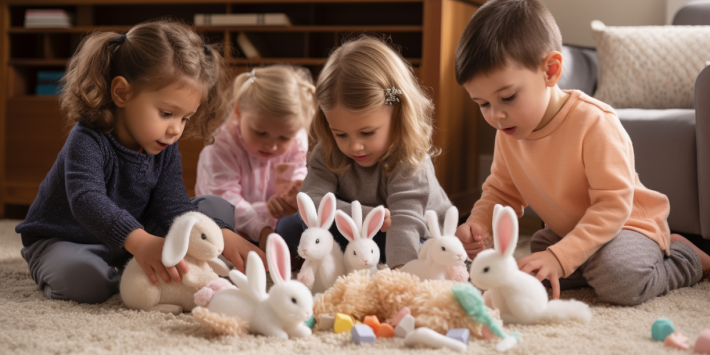 Konijnenspellen voor kinderen