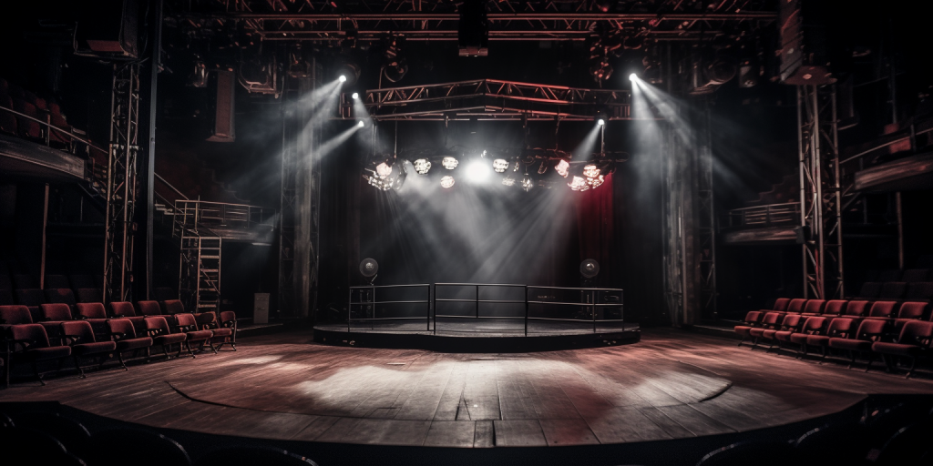 Kunstzinnig fotografiewerk voor in het theater