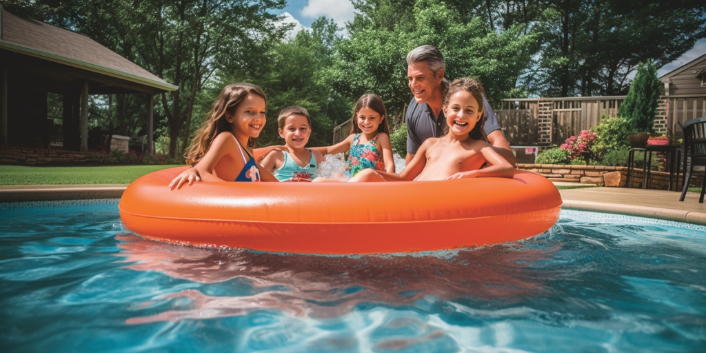 Een dagje ontspannen bij het zwembad