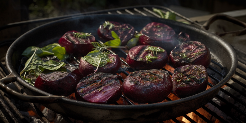 Barbecueën met inheemse planten