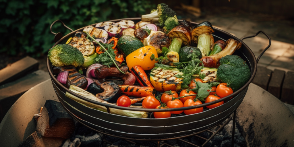 Barbecueën met een groen hart
