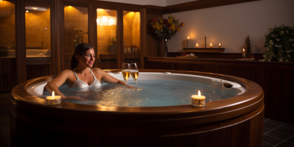 Ontspannen in mijn jacuzzi met Ryan Gosling