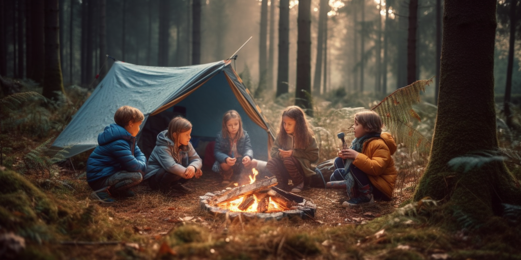 Het avontuurlijke verhaal van mijn kampeertocht met kinderen