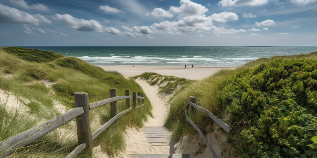 De schoonheid van de Nederlandse kustlijn