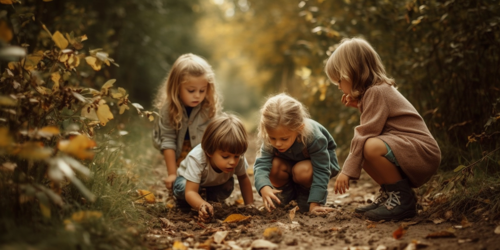 Kinderplezier in de natuur: speeltuinen en wandelroutes